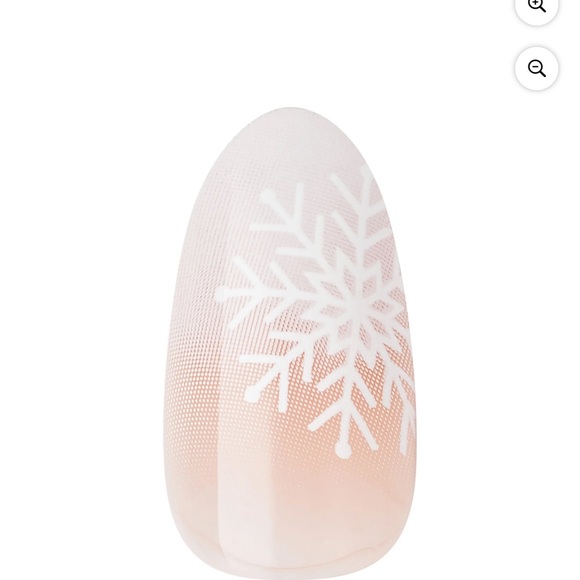 KISS imPRESS Holiday Press on Nails, Timeless Carols, Beige, Medium Almond - Picture 5 of 5